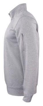 Basic Active Half Zip grijsmelange