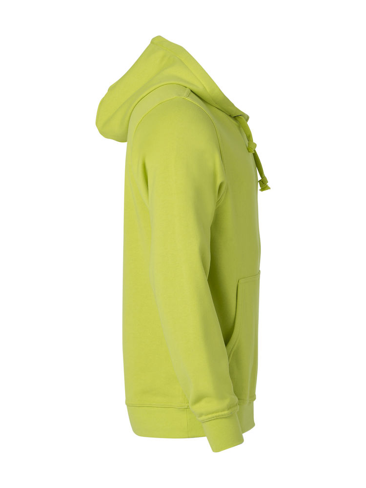 Basic Hoody Junior signaalgroen