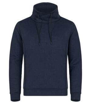 Hobart Sweatshirt Hoge Kraag Dark Navy