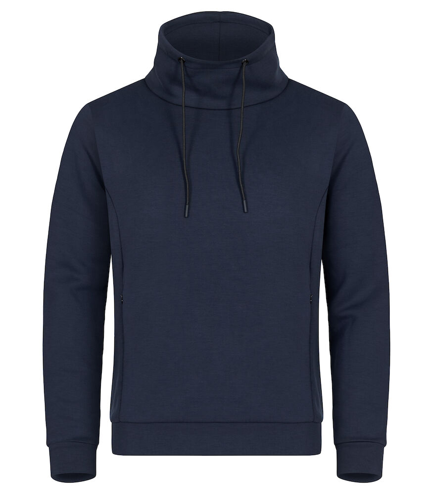 Hobart Sweatshirt Hoge Kraag Dark Navy