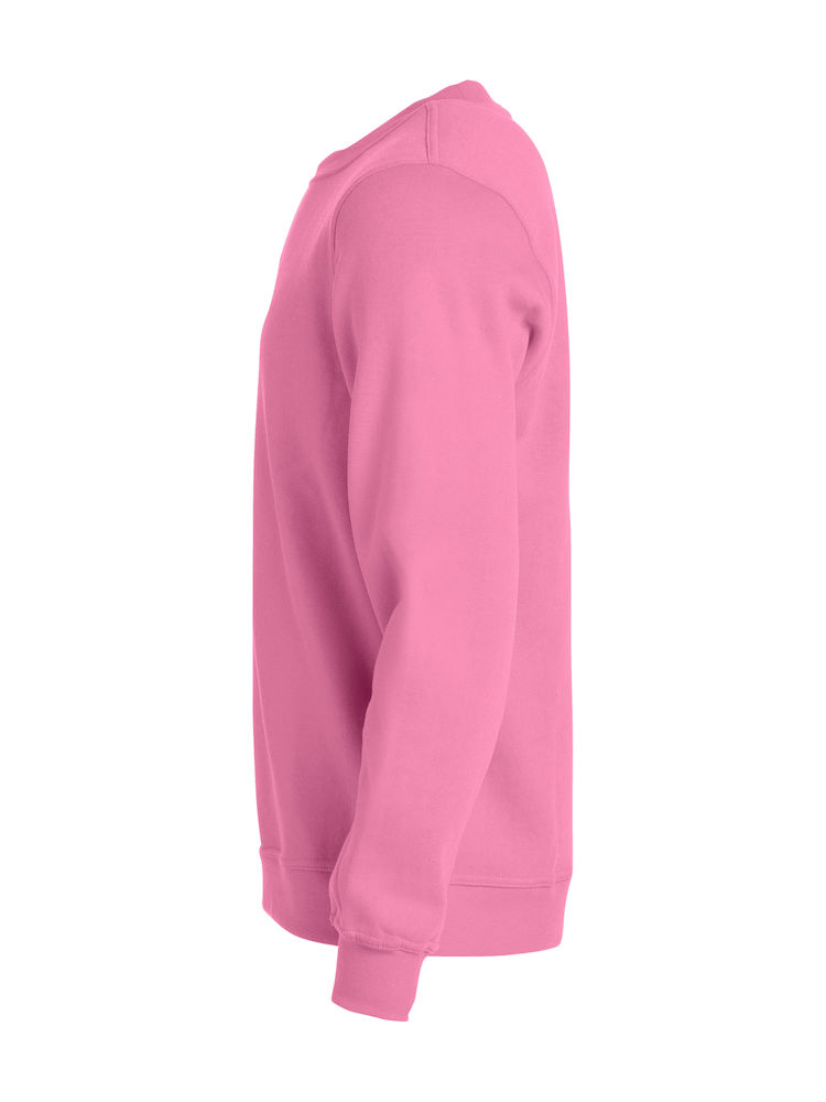 Basic Roundneck helder roze