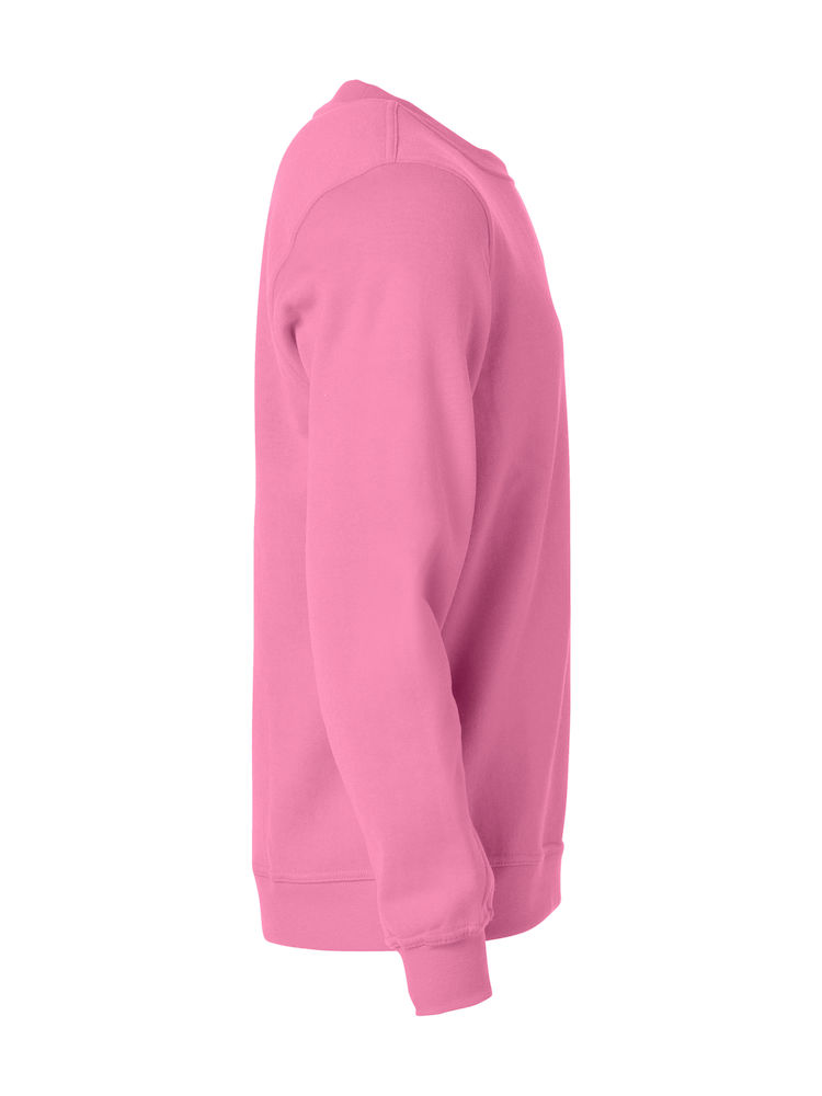 Basic Roundneck helder roze