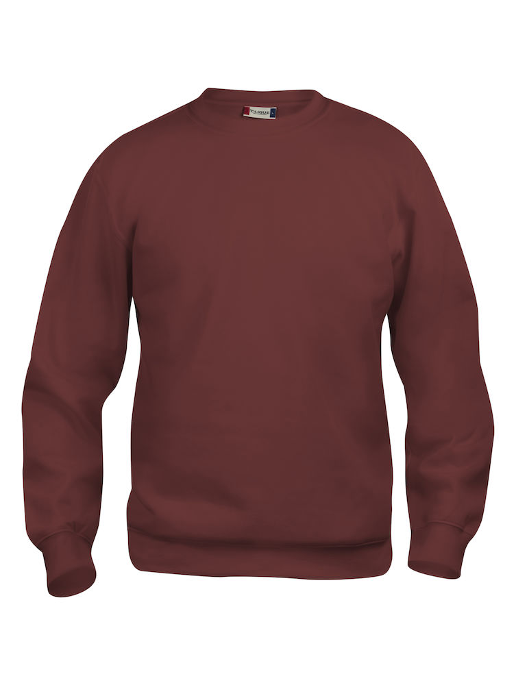 Basic Roundneck bordeaux