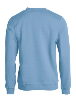 Basic Roundneck lichtblauw