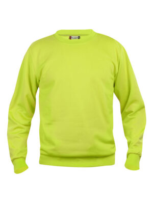 Basic Roundneck signaalgroen