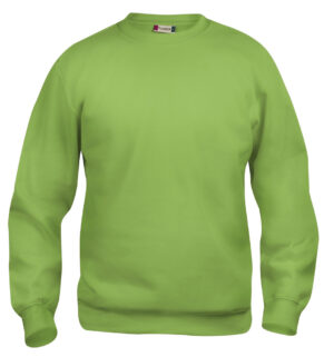 Basic Roundneck lichtgroen