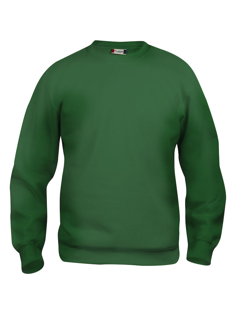 Basic Roundneck flessengroen