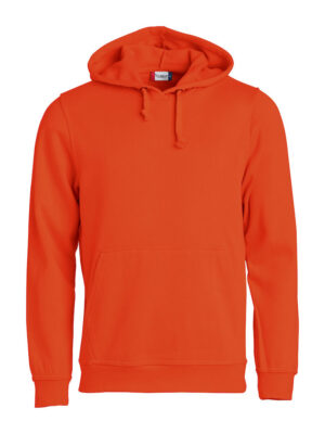 Basic Hoody dieporanje