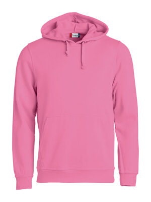 Basic Hoody helder roze