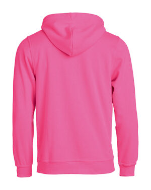 Basic Hoody helder kersen