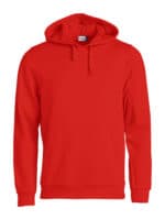 Basic Hoody rood