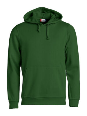 Basic Hoody flessengroen