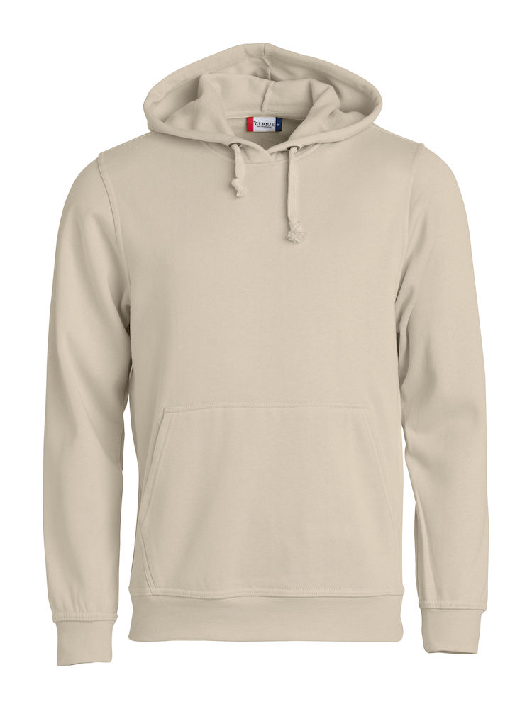 Basic Hoody licht khaki