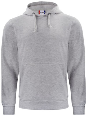 Basic Hoody grijsmelange