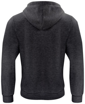 Basic Hoody antraciet melange