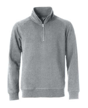 Classic Half Zip grijsmelange