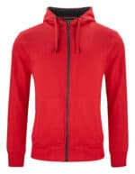 Classic Hoody Full Zip rood