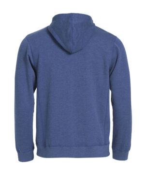 Classic Hoody Full Zip blauwmelange