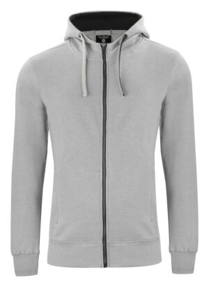 Classic Hoody Full Zip grijsmelange