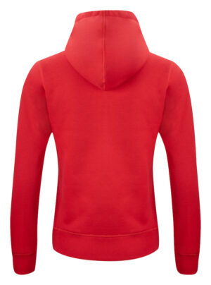 Classic Hoody Full Zip Ladies rood