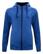 Classic Hoody Full Zip Ladies kobalt