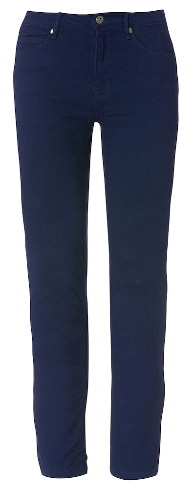 5-Pocket Stretch Dames Broek Dark Navy