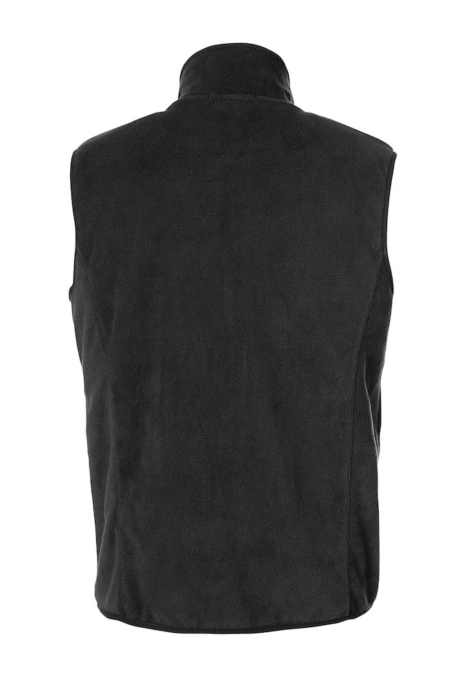 Basic Polar Fleece Vest zwart