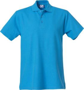 Basic Polo turquoise