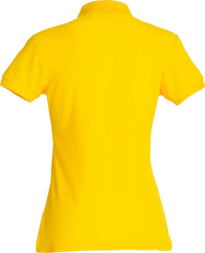 Basic Polo Ladies lemon