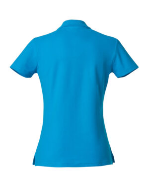 Basic Polo Ladies turquoise