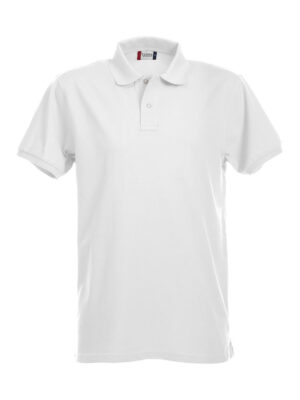 Stretch Premium Polo wit