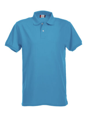 Stretch Premium Polo turquoise