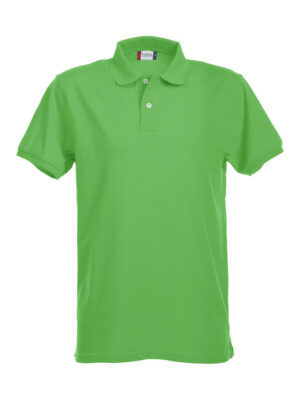 Stretch Premium Polo appelgroen