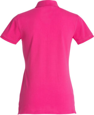 Stretch Premium Polo Ladies helder kersen