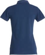 Stretch Premium Polo Ladies blauwmelange
