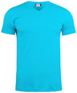 Clique Basic-T V-neck turquoise