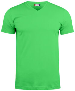 Clique Basic-T V-neck appelgroen