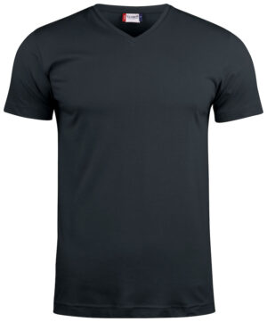 Clique Basic-T V-neck zwart