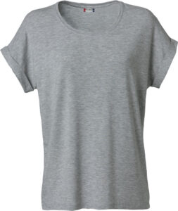 Katy Dames T-shirt Grijsmelange