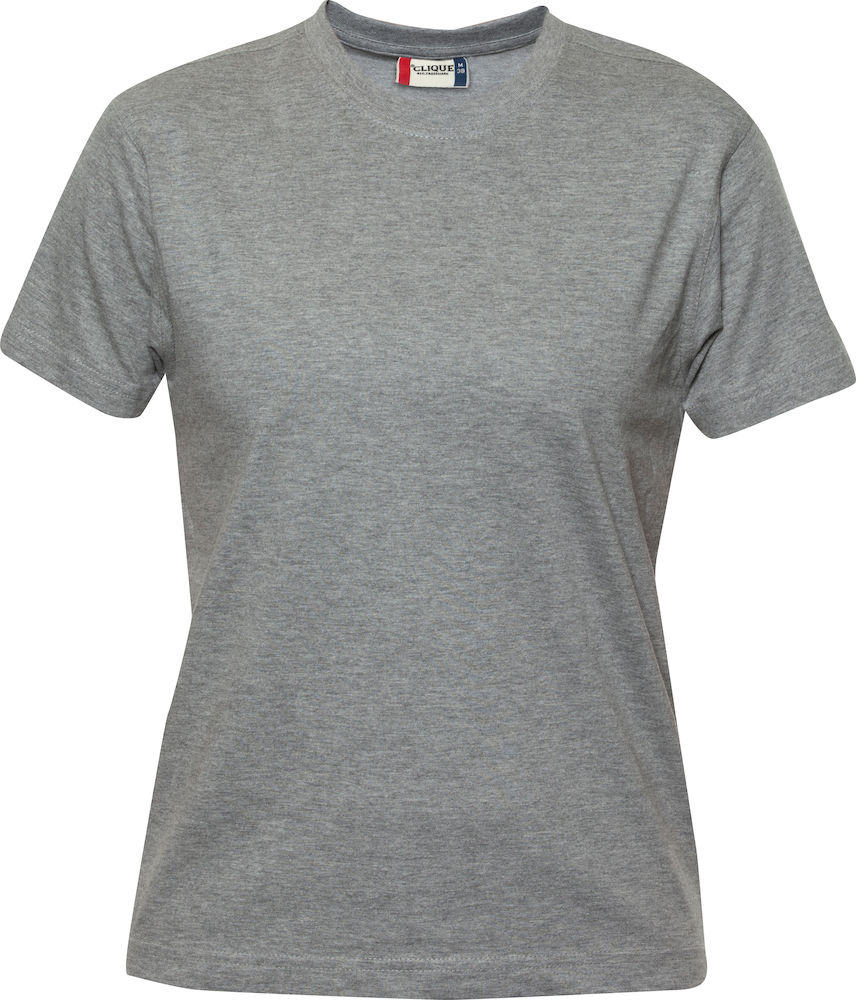 Premium-T Ladies grijsmelange