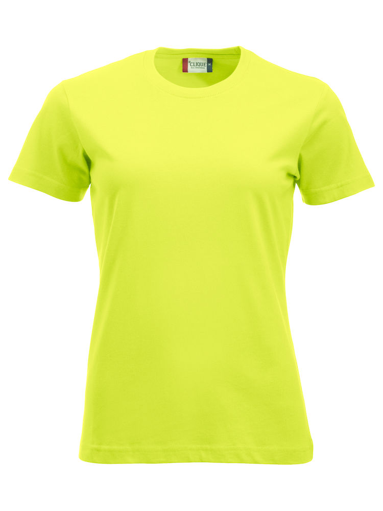 New Classic-T Ladies signaalgroen