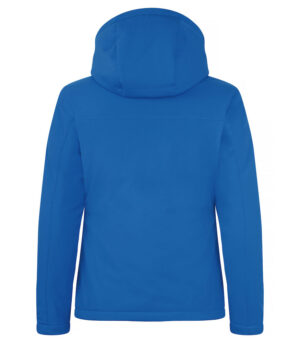 Padded Hoody Softshell Lady kobalt