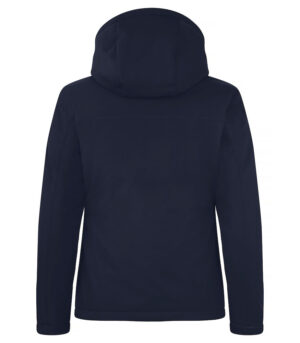 Padded Hoody Softshell Lady dark navy