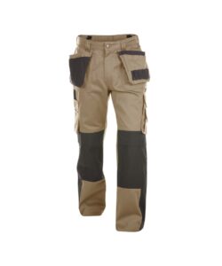 SEATTLE Werkbroek met Holsterzakken PLUS Beige/Zwart