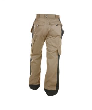 SEATTLE Werkbroek met Holsterzakken PLUS Beige/Zwart