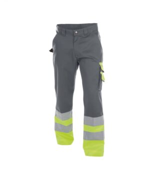 OMAHA High-Vis Werkbroek Grijs/Geel