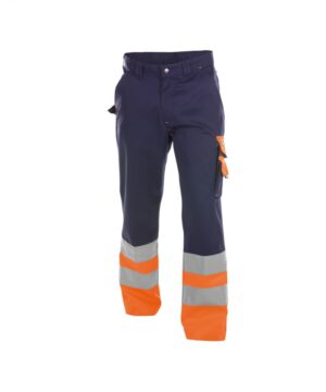 OMAHA High-Vis Werkbroek Marine/Oranje