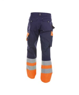 OMAHA High-Vis Werkbroek MINUS Marine/Oranje