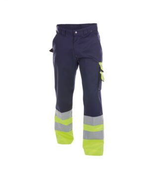 OMAHA High-Vis Werkbroek Marine/Geel