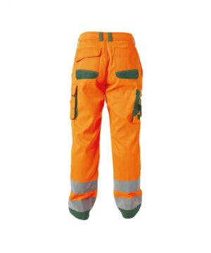 CHICAGO High-Vis Werkbroek Oranje/Groen